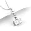 Thor Hammer Necklace Marvel Avengers Dark World Necklace Classic Movies Exquisite Mjolnir Pendant Necklace eprolo
