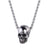 Halloween Jewelry Skull Necklace Fine Gold Chain eprolo