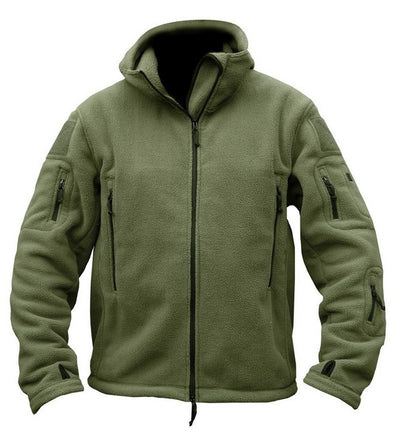Military Man Fleece Tactical Softshell Jacket Polartec Thermal Polar Hooded Outerwear Coat Army Clothes eprolo