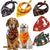 Christmas Pet Dog Bandana Small Large Dog Bibs Towel Scarf Halloween Pumpkin Printing Puppy Pet Grooming Costume Accessories eprolo