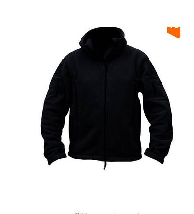 Military Man Fleece Tactical Softshell Jacket Polartec Thermal Polar Hooded Outerwear Coat Army Clothes eprolo