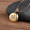 Letter Necklace Gold 26 Letters Charm Necklaces Pendants Copper CZ Jewelry Personalized Necklace eprolo