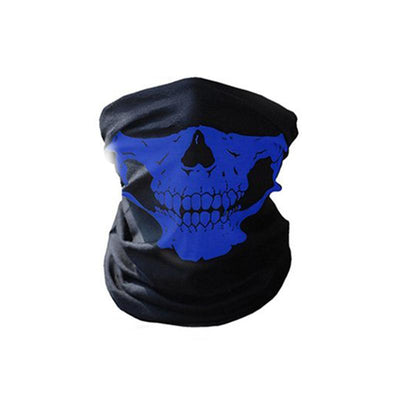 Cycle Zone 2pcs/set Seamless Skull Face Mask Airsoft Breathable Motorcycle Bike eprolo