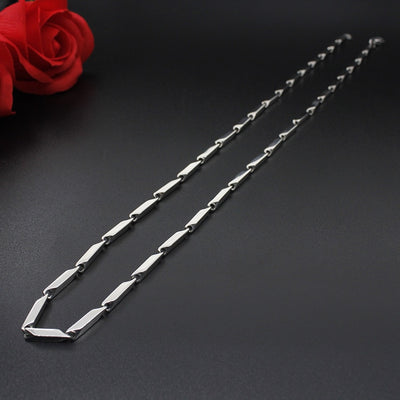 Titanium Steel Necklace Melon Chain Stainless Steel Chain Men And Women Necklace eprolo