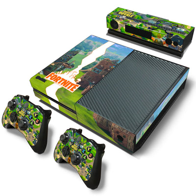 Fortnite Game Sticker Vinyl para Microsoft Xbox One Controller Skins para Xbox One Gamepad Cubierta para Xbox One PVC Protector eprolo