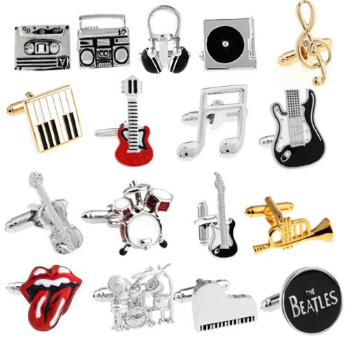 Guitar Cufflinks Music Design eprolo