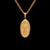 Catholic Religious Virgin Mary Necklace Pendant Stainless Steel Gold Color Cross Medallion Necklace eprolo