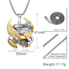 Live To Ride Eagle Necklace Pendant for Men eprolo