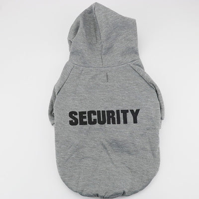 Security Cat Clothes Pet Cat Coats Jacket Hoodies For Cats Outfit Warm Pet Clothing Rabbit Animals Pet Costume eprolo