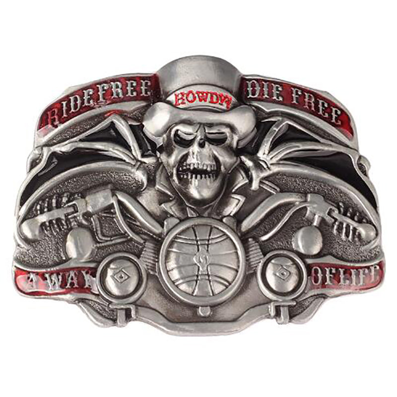 Spider Skull Men Belt Buckle eprolo