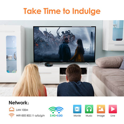 Android 9.0 HK1 MAX Mini Smart TV Box 2.4G/5G Wifi RK3328 Quad-Core BT 4.0 Set Top Box Media Player 4G+32G/64G PK TX6 X96 HK1MAX eprolo