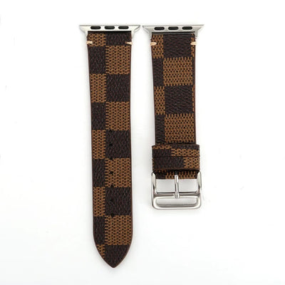 Plaid Leather Watch Band for Apple Watch iwatch 38/40mm 42/44mm Series 1 2 3 4 Men's Women's Wirst Watch Strap Belt Bracelet. eprolo