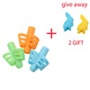 Two-Finger Pen Holder Silicone Baby Learning Writing Tool Correction Device Pencil Set Stationery 3 Piece Set Gift 2 Piece Fish eprolo