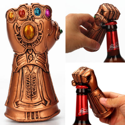 Infinity Thanos Gauntlet Glove Beer Bottle Opener Soda Glass Caps Remover Kit eprolo