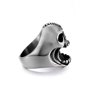 Skull Gothic Skeleton Punk Men's Rings Halloween Gift eprolo