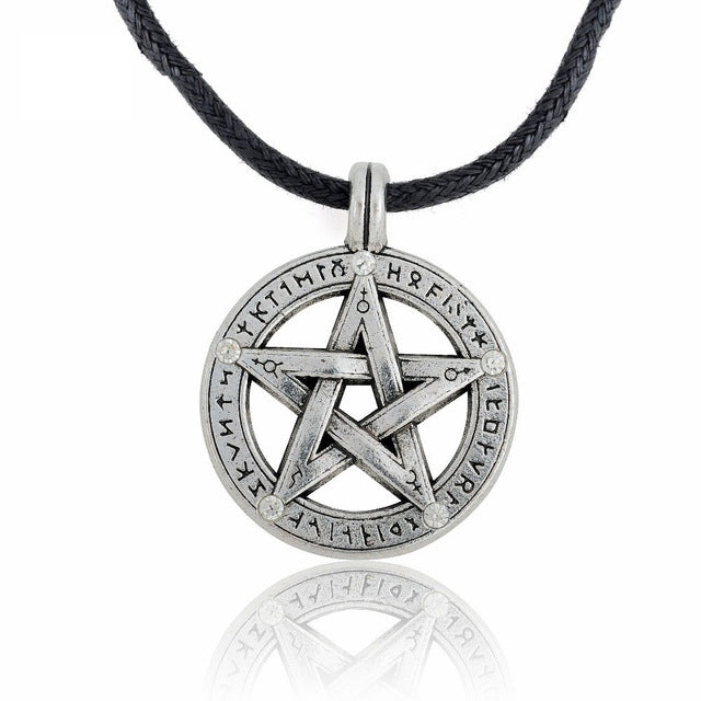 Supernatural Hebrew Pentagram Necklace eprolo
