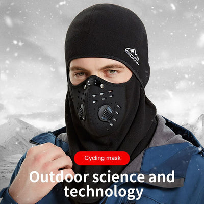 Winter Cycling Mask Thermal Keep Warm Windproof Half Face Sport Mask Balaclava Skiing Running Snownboard Hat Headwear eprolo