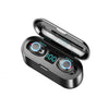 Wireless Earphone Bluetooth V5.0 F9 TWS Wireless Bluetooth Headphone LED Display With 2000mAh Power Bank Headset With Microphone eprolo