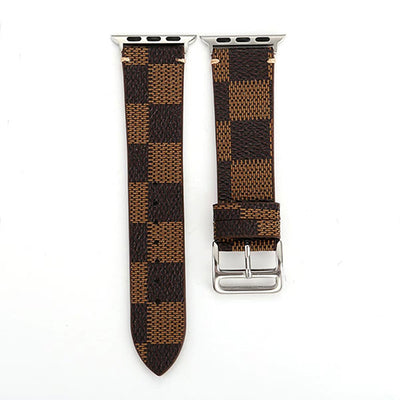 Plaid Leather Watch Band for Apple Watch iwatch 38/40mm 42/44mm Series 1 2 3 4 Men's Women's Wirst Watch Strap Belt Bracelet. eprolo