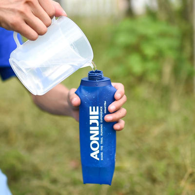 AONIJIE 500/250/170ml TPU Outdoor Sport Bottle Hydro Soft Flask Running Hiking Fitness Bicycle Tactical Canteen Water Kettle Jug eprolo