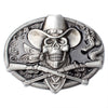 Western Cowboy Skull Belt Buckle eprolo