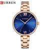 CURREN Women Watch Quartz Female clock Casual Fashion Stainless Steel Strap Watch eprolo