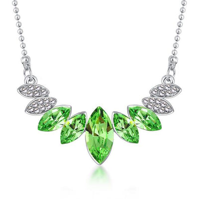 Austrian element Crystal Necklace Earrings Jewelry Sets eprolo