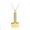 Thor Hammer Necklace Marvel Avengers Dark World Necklace Classic Movies Exquisite Mjolnir Pendant Necklace eprolo