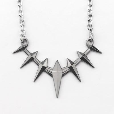 Marvel Black Panther Necklace Mens Pendant Metal Necklace eprolo