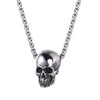 Halloween Jewelry Skull Necklace Fine Gold Chain eprolo