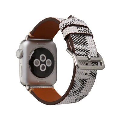 Plaid Leather Watch Band for Apple Watch iwatch 38/40mm 42/44mm Series 1 2 3 4 Men's Women's Wirst Watch Strap Belt Bracelet. eprolo