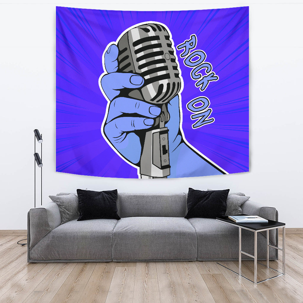 Rock On Tapestry for Music Freaks Getbrewtaps.com