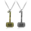 Thor Hammer Necklace Marvel Avengers Dark World Necklace Classic Movies Exquisite Mjolnir Pendant Necklace eprolo
