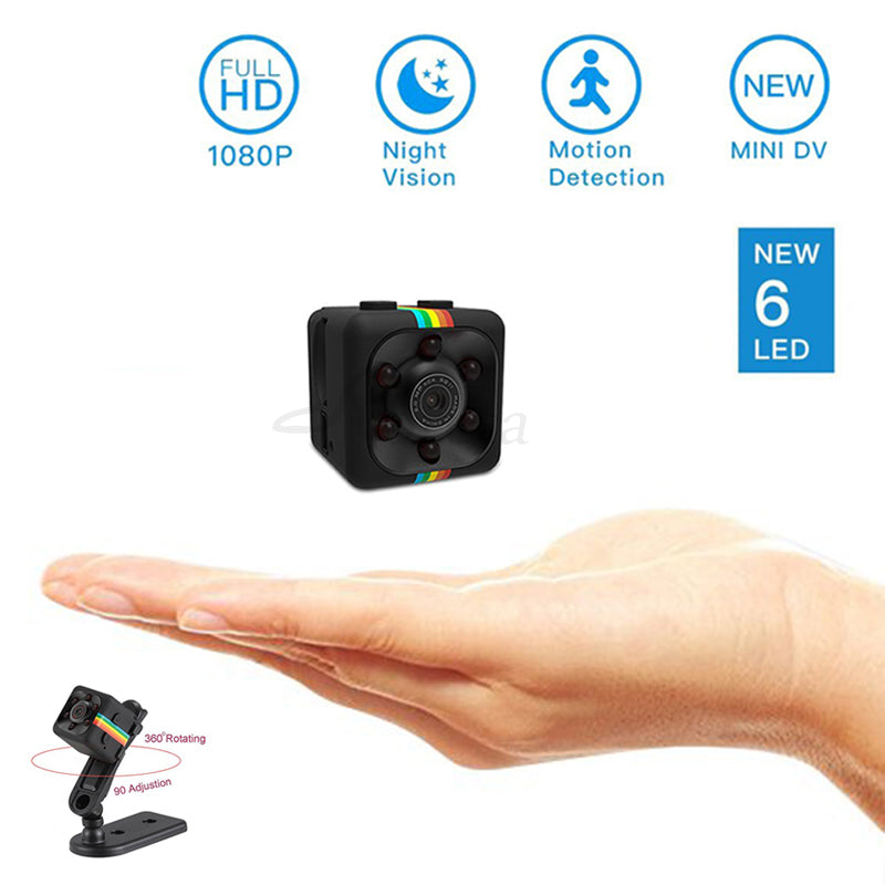 SQ11 mini camera 1080P HD Sport DV DVR Monitor Concealed camera SQ 11 night vision micro small camera Mini camcorder eprolo