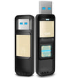 DM PD061 USB3.0 32G 64G High-speed Recognition Fingerprint Encrypted Pen Drive Security Memory USB Stick eprolo