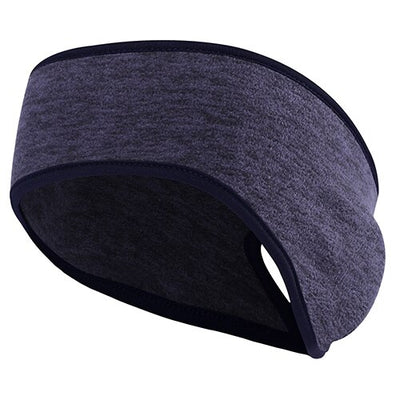 Retail Sport Wide Women Ponytail Headband Running Fitness Yoga Warm Ear Cover Outdoor Cycling Tennis Fleece Sweatband Headscarf eprolo