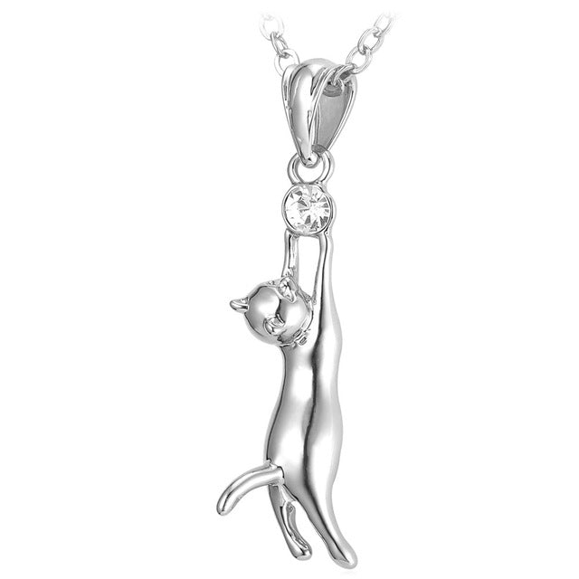 Cute Cat Necklace Pendant eprolo