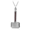 Thor Hammer Necklace Marvel Avengers Dark World Necklace Classic Movies Exquisite Mjolnir Pendant Necklace eprolo