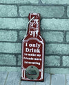 Rustic Retro Wooden Multipurpose Beer Bottle Opener DIY Kitchen eprolo