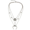Rscvonm Women Necklace tassel Statement Necklaces Pendants Vintage Jewelry Multi Layers Long Necklace Tassel pendant Necklace eprolo