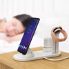 4 in 1 Wireless Charging Dock Station For Apple Watch iPhone X XS XR MAX 11 Pro 8 Airpods 10W Qi Fast Charger Stand Holder eprolo