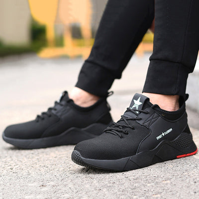 Men Boots Steel Toe Work Safety Boot Anti smashing Puncture Safety Shoes For Casual Sneaker Men Shoes Army Boots Work Shoes eprolo