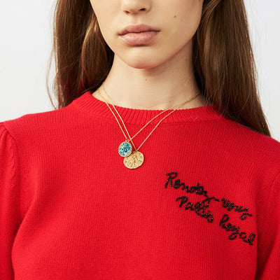 Artilady 12 Zodiac Necklace Pendant necklace Gold Constellation Necklace for Women Jewelry Party Gift eprolo