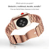 Stainless Steel Strap for Apple Watch Band 38mm 42mm Metal Links Bracelet Smart Watch Strap for Apple Watch Series 1 2 3 4 eprolo