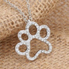 Dog Paw Pendant Necklace eprolo