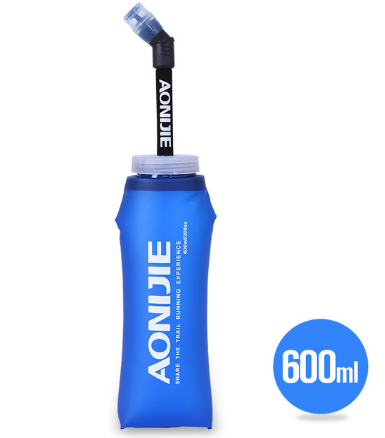 AONIJIE 350ml 600ml TPU Outdoor Sport Bottle Hydro Soft Flask Running Hiking Fitness Bicycle Tactical Canteen Water Kettle Jug eprolo