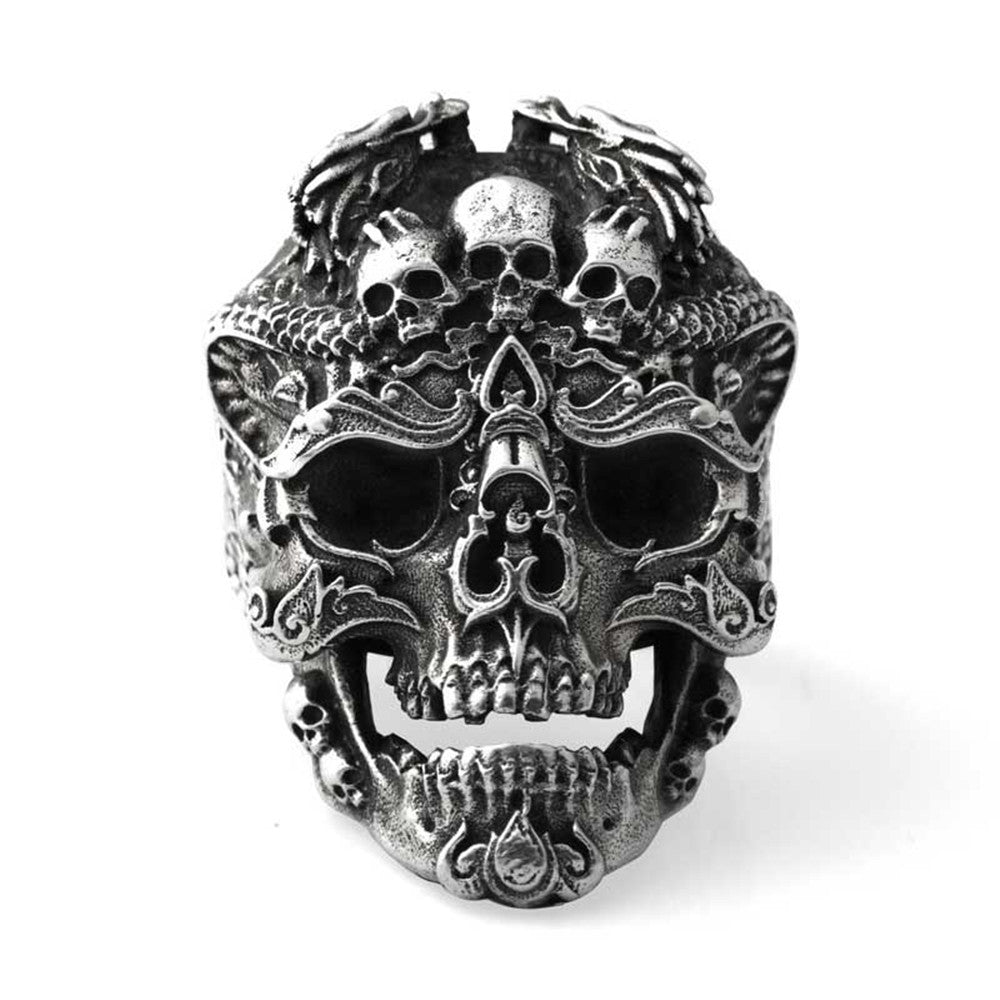 Skull Punk Ring Halloween Party Jewelry