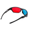 3D Glasses Universal White Frame Red Blue Anaglyph 3D Glasses For Movie Game DVD Video TV eprolo