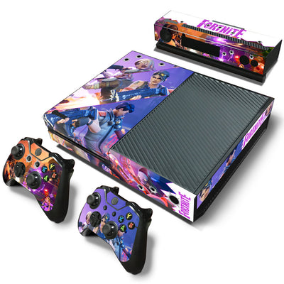 Fortnite Game Sticker Vinyl para Microsoft Xbox One Controller Skins para Xbox One Gamepad Cubierta para Xbox One PVC Protector eprolo