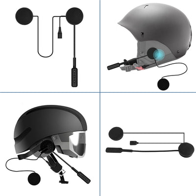 MH01 Motor Wireless Bluetooth Headset Motorcycle Helmet Earphone Headphone Dual Stereo Speaker Handsfree Music For MP3 MP4 phone eprolo